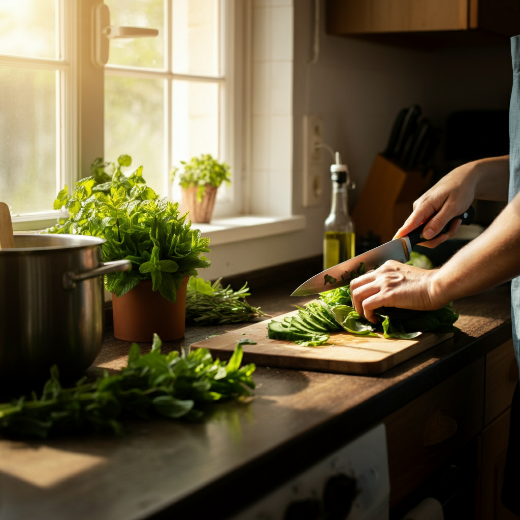 The Joy of Cooking with Fresh Herbs